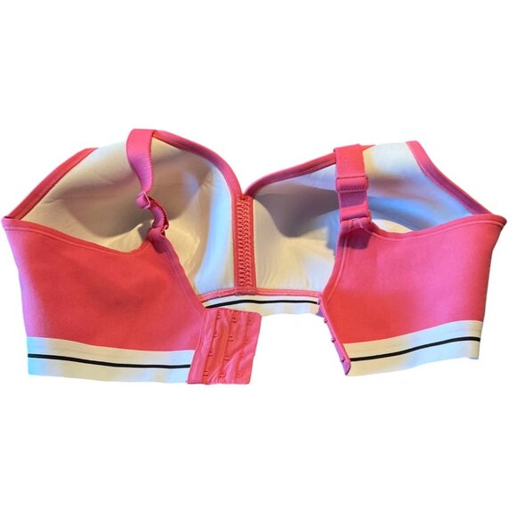 Cacique Lightly Lined No Wire Bra Pink 38DD - Picture 4 of 5